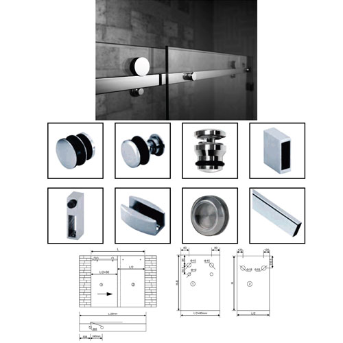 Bộ Lùa Ray 10x30 Cửa Lùa